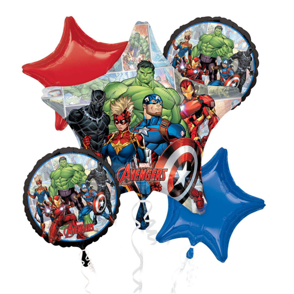 Avengers Balloon Bouquet