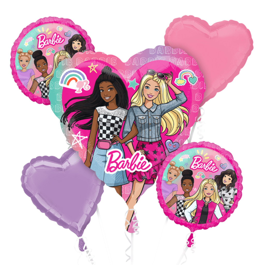 Barbie Balloon Bouquet
