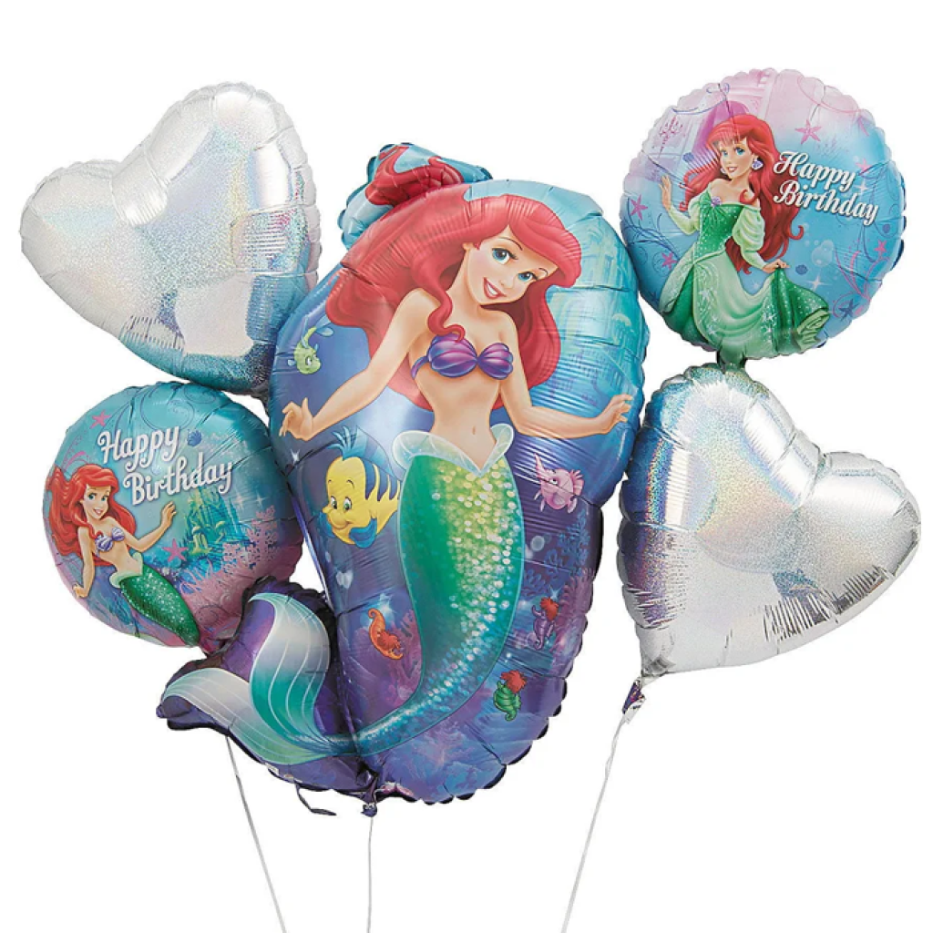 Little Mermaid Balloon Bouquet