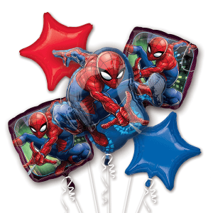 Spiderman Balloon Bouquet